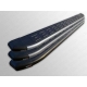 Пороги алюминиевые ТСС с накладкой для Infiniti JX35/QX60 2012-2016 INFJX3513-22AL