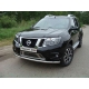 Защита переднего бампера 60 мм ТСС для Nissan Terrano 2014-2021