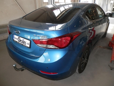 Фаркоп Galia шар А оцинкованный, условно-съемное крепление для Hyundai Elantra 2011-2016