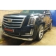 Защита переднего бампера 76 мм ТСС для Cadillac Escalade 2015-2021