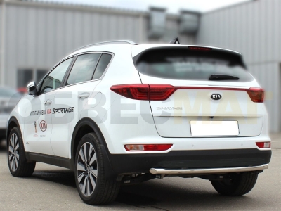 Защита заднего бампера 53 мм для Kia Sportage 2016-2018