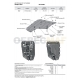 Защита КПП Rival Rival на задний привод для BMW 3 2018-2021