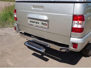 ТСУ Фаркоп для УАЗ Пикап с нержавеющей накладкой для УАЗ Патриот Пикап № TCU00030