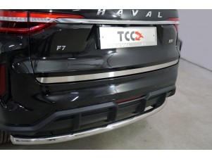 Накладка на заднюю дверь (лист шлифованный) для Haval F7 2022 – н.в. HAVF722-01