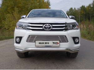 Накладка решётки радиатора 16 мм для Toyota Hilux № TOYHILUX15-06